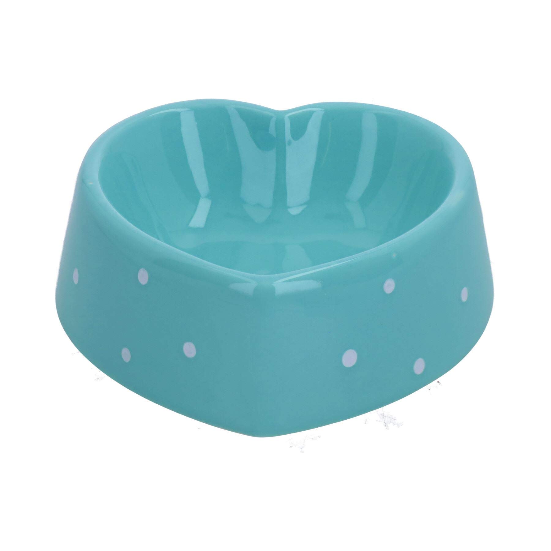 Blue Heart Dog Small Animals Puppies Kittens Small Dog Bowl 15cm/300ml