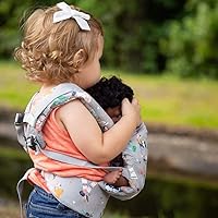 Vista 8 de Bebamour Portabebés original Reborn para muñecas y juguetes para niñas y niños (verde)