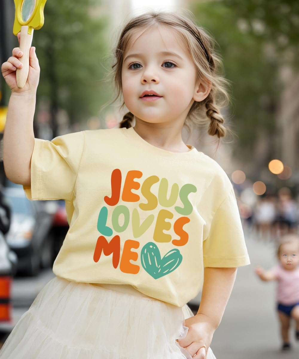 IAM A Child of God Christian Shirts for Kids Toddler Jesus Religious Tee Tops Bible Verse Clothes 2-7 Years - Image 2