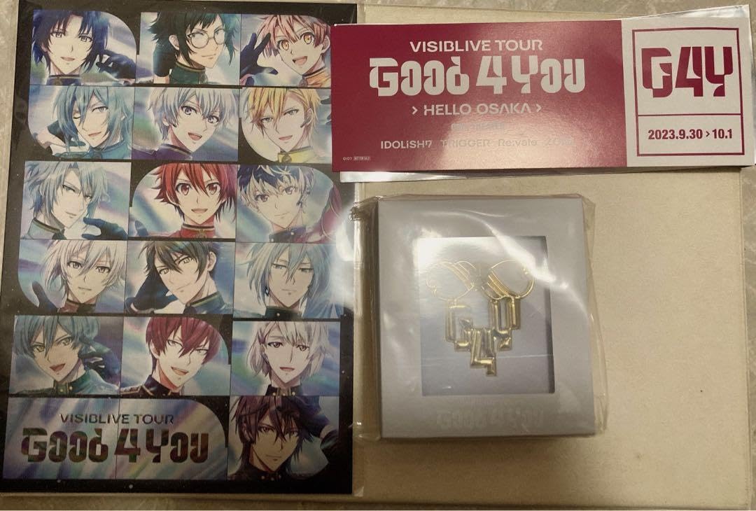 アイナナ G4Y メモリアルチケット　三月　一織　天　陸 アイドリッシュセブン First BEAT! 劇場総集編クリアうちわ(和泉三月