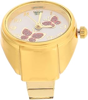 Elástico Anel Relógio Anéis Punk Relógios Digitais Senhoras Relógios Digitais Relógio De Bolso Enfermeira Relógios Para Clip On Elástico Relógio De Dedo Pessoas Decoração Relógio