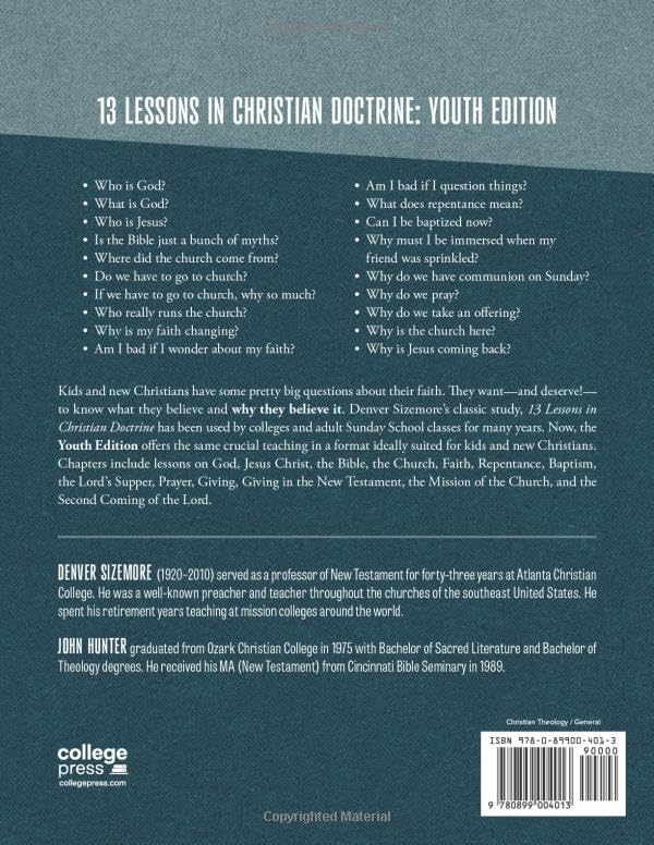 Thirteen Lessons in Christian Doctrine: Youth Edition - Image 2