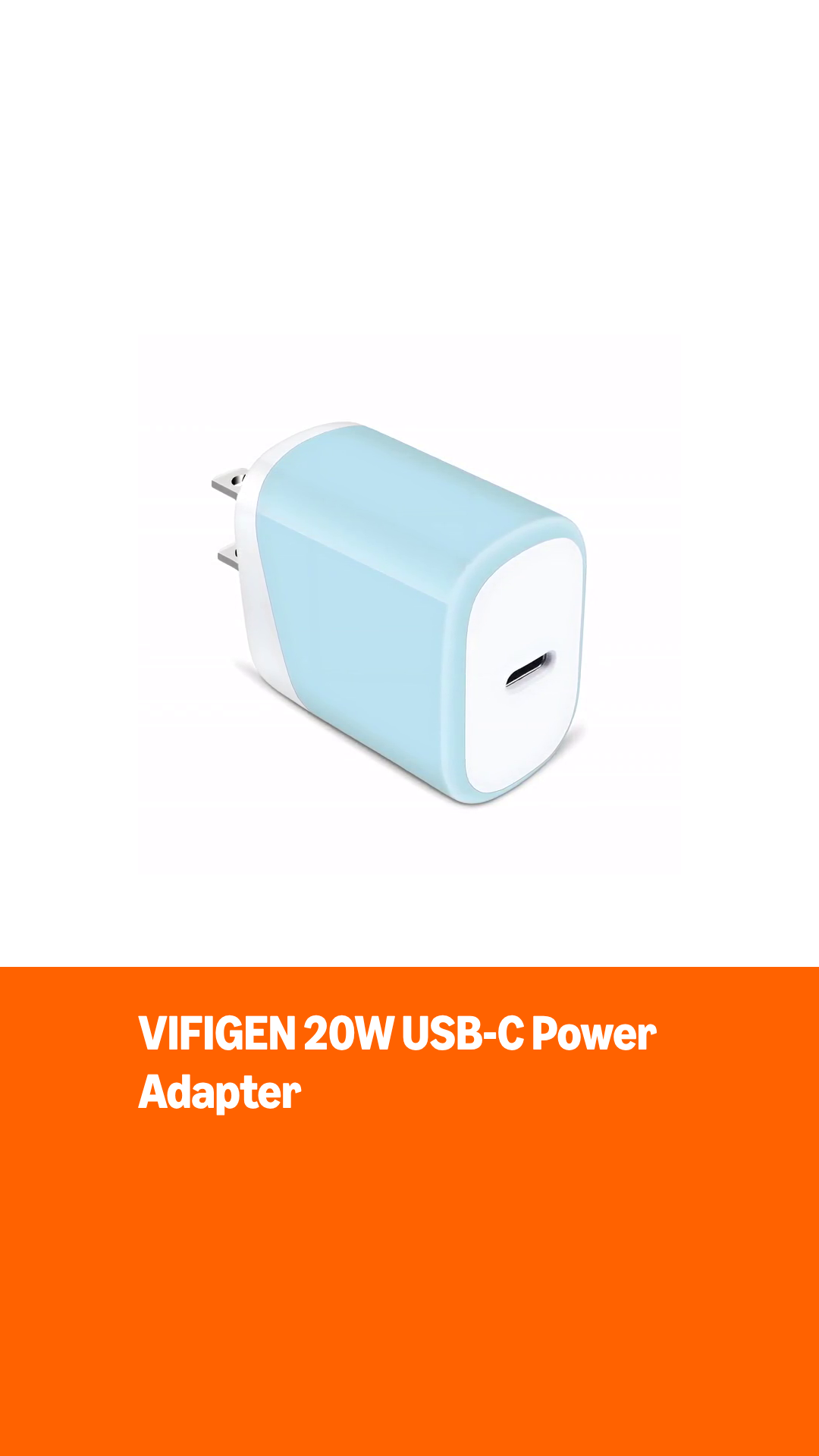 Amazon.com: 20W USB-C Power Adapter for iPhone 17e 17 Pro Max Air
