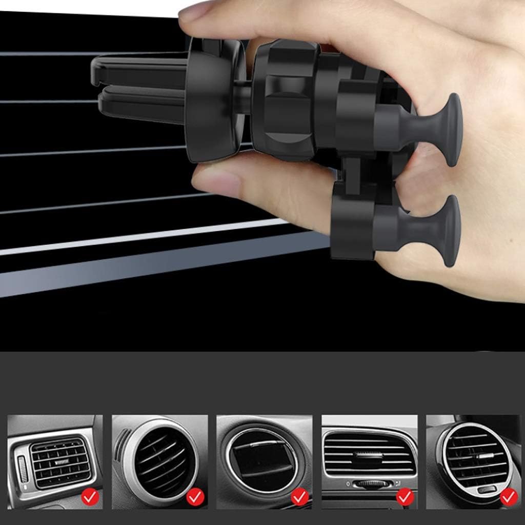 The of the Car, the GPS Holder in the Air Clip, the Black Design