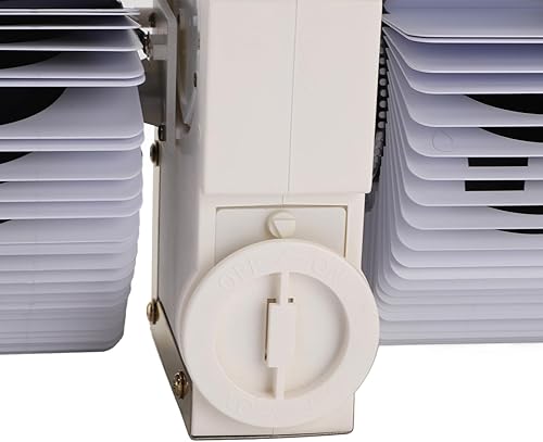 Miniatura 4 de Automatic Flip Clock Mechanical Digital Flip Down Clock with Gold Stand and White Flip, 12H Battery Powered for Desktop and Wall Hanging - Vintage