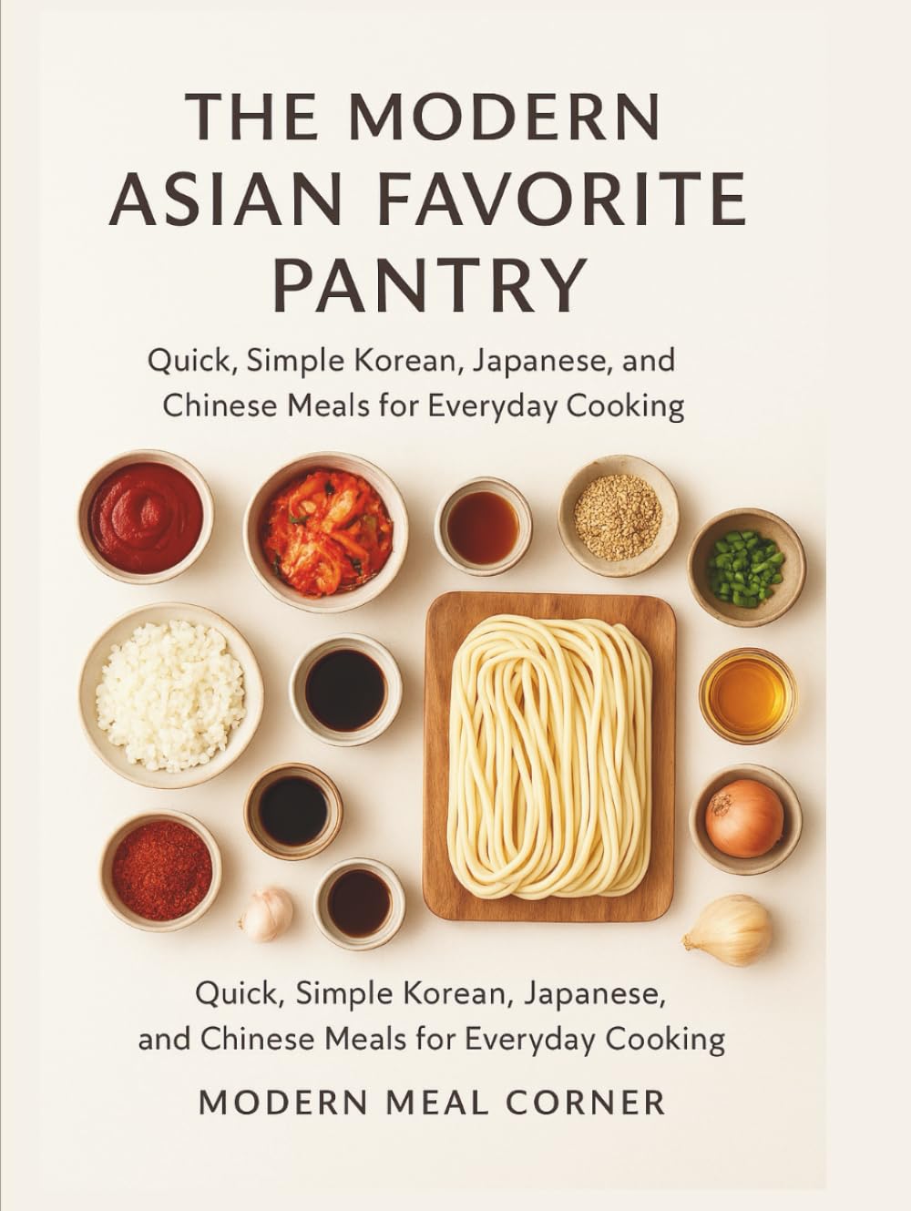 THE MODERN ASIAN FAVORITE PANTRY: Quick, Simple Korean, Japanese, and Chinese Meals for Everyday Cooking