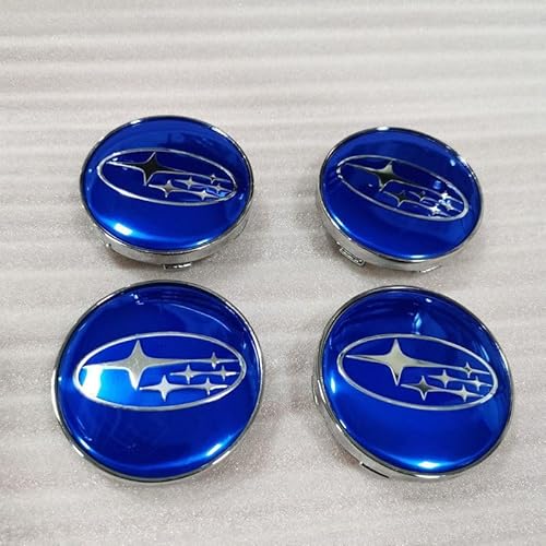 スバル ホイールセンターキャップ ハブキャップ スバル 新型 車用ホイールカバー レガシィ インプレッサスポーツ フォレスター レヴォーグ アウトバック エクシーガ B4 全シリーズ対応 自動車用タイヤハブセンターキャップ カーアクセサリ 車用ハブキャップ