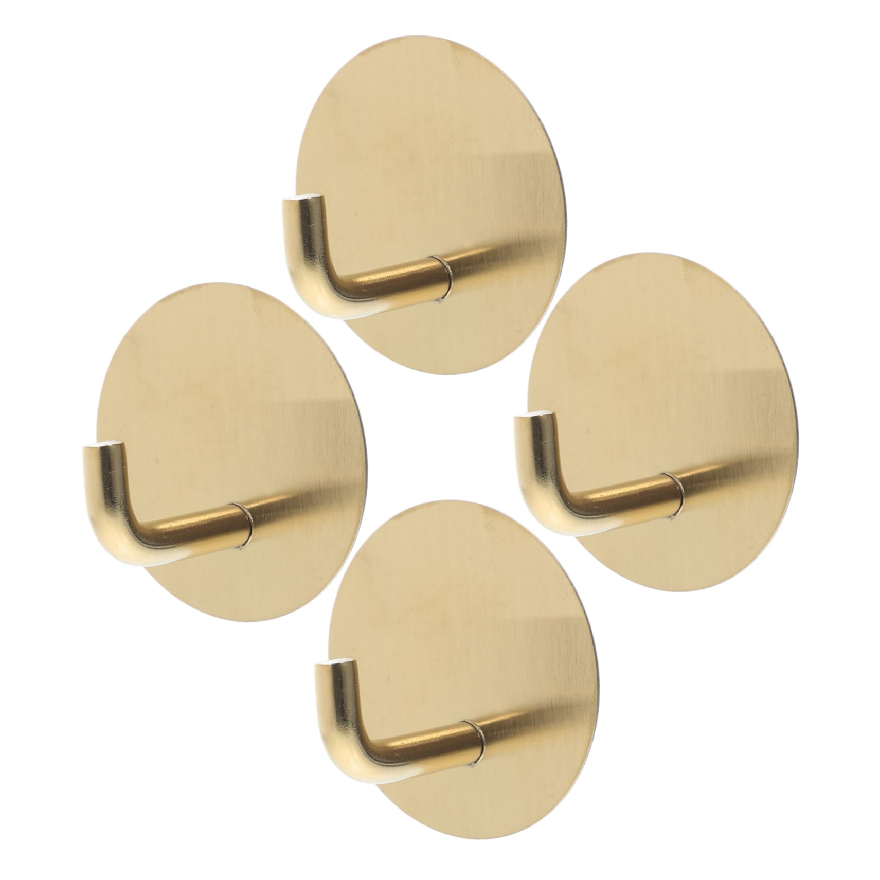 SHINEOFI Gancho Adhesivo Para Colgar Toallas Gancho Adhesivo Para Abrigos Toallero Gancho Para Puerta De Baño Para as Colgador De as Para 4 piezas x 4