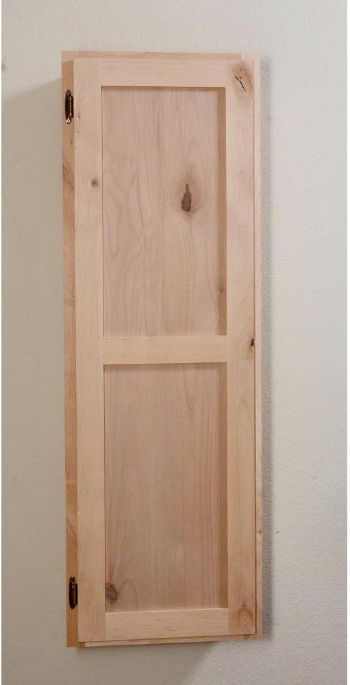 NEW HIDEAWAY IRONING BOARDS All Knotty Alder with Shaker Door