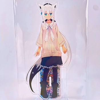Amazon.co.jp: 迅速ホロ 白上フブキ アクリルスタンド 私服衣装