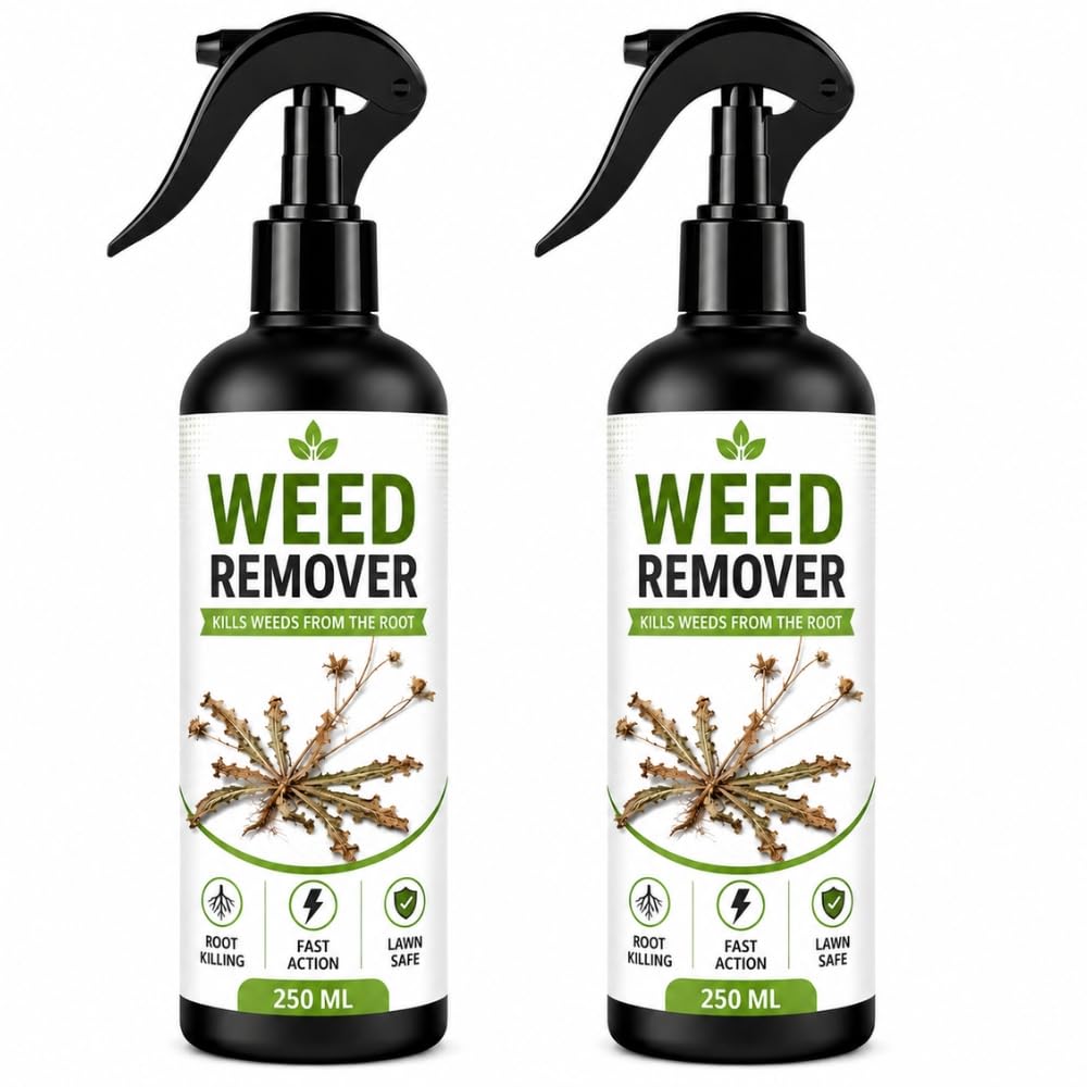 Cyclora Weed & Grass Killer Granules | Weed & Root Remover Spray | Ready-to-Use, No Mix | Use Garden, Yard & Driveways, Pathways, Patios Areas | 250ml-image-2