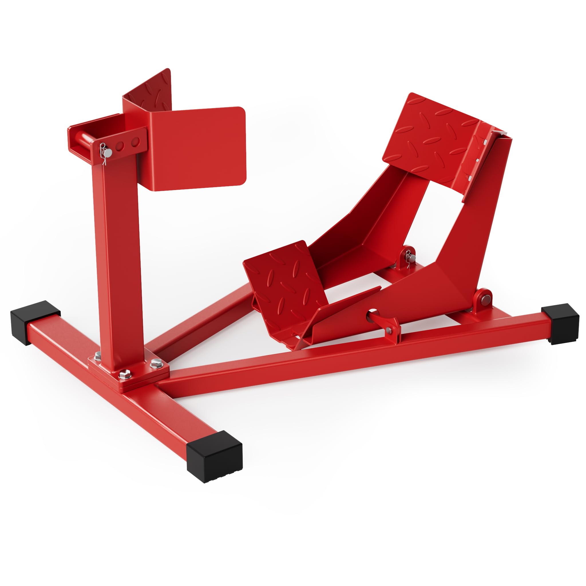 Motorcycle Front Wheel Chock for 17-21” Tyres with 60-160mm Width as Mounting Stand for Safe Storage