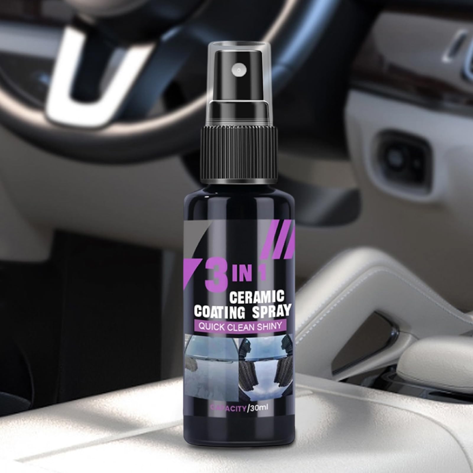 Keramikversiegelung für Kraftfahrzeuge Fahrzeug-Politur-Spray | Lackversiegelungsspray für Kraftfahrzeuge Für Lkw, Wohnmobile, SUVs, Limousinen, Detaillierer, Profis, Garagen, Haushalte,