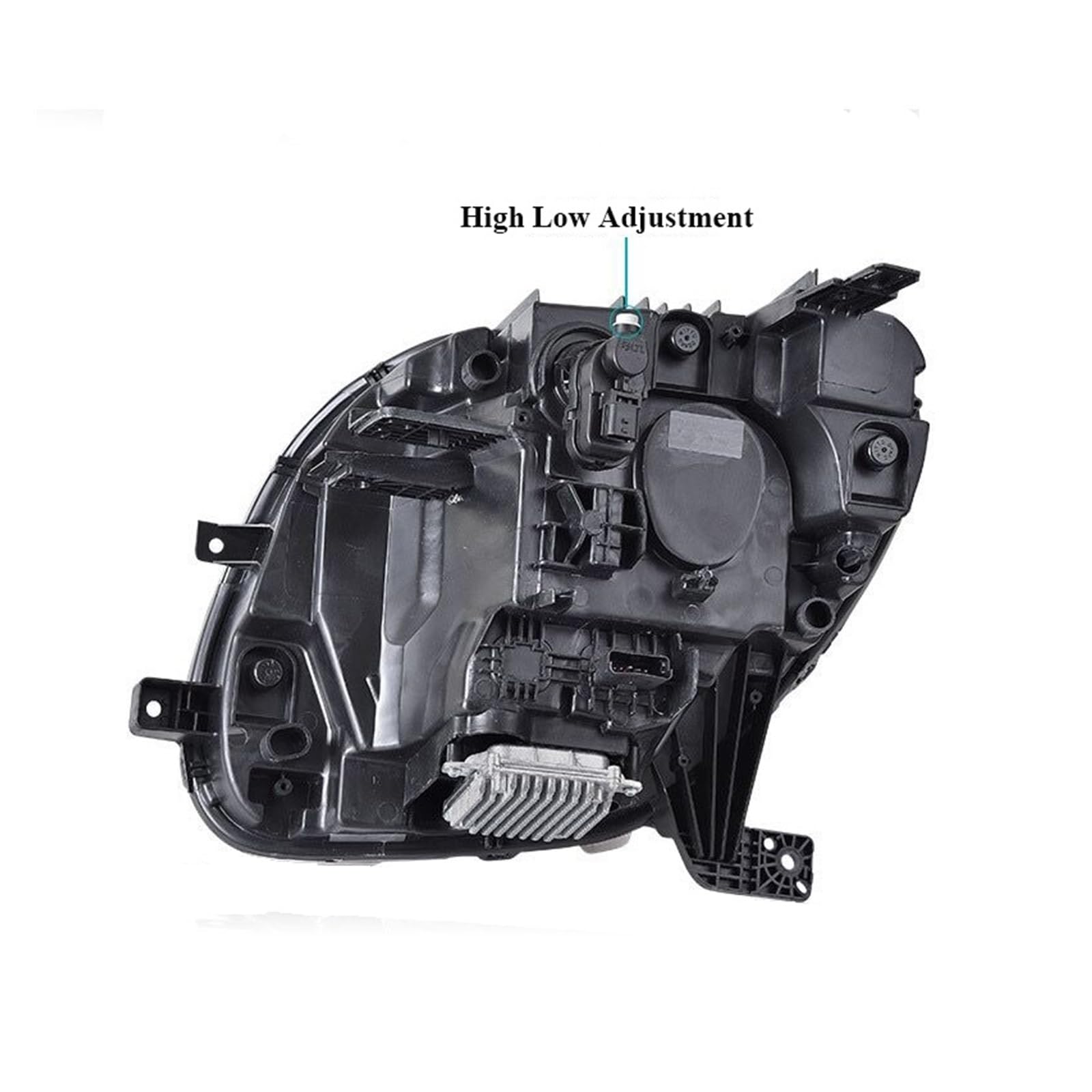 2 fari Anteriori per Auto per Benz Smart 453 Fortwo Forfour 2015-2019, Gruppo Ottico Anteriore modificato, Accessori Auto