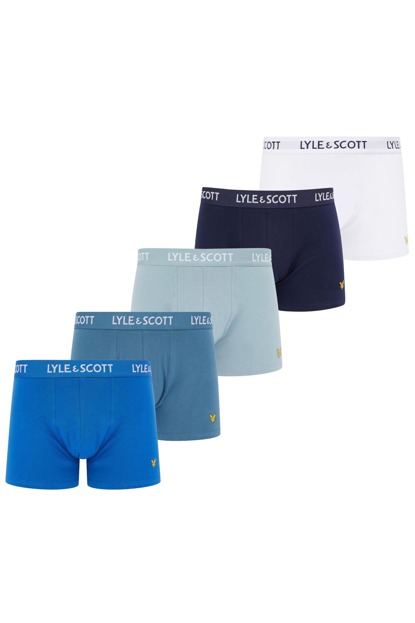 Lyle & Scott Men's Multi 5Pk Cre Trnk M