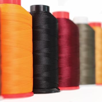 210D/3 Nylon 66 Bonded Nylon Thread 1500 Yard/roll Size 69 Heavy Duty Upholstery Thread for Leather and Other Heavy Fabric