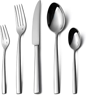 Sponsored You’re seeing this ad based on the product’s relevance to your search query.Learn more about this advertisement Alata Konrad 18/10 Polished Stainless Steel Cutlery Set for 6 People, Cutlery Set 30 Pieces, Monobloc Knife, Glossy, Dishwasher Safe