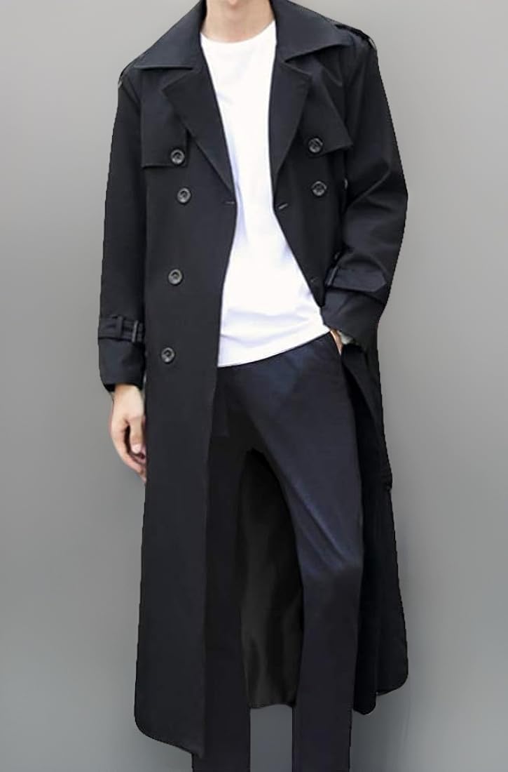 Buy Pantete Manââ‚¬â„¢s Double Breasted Trench Coat