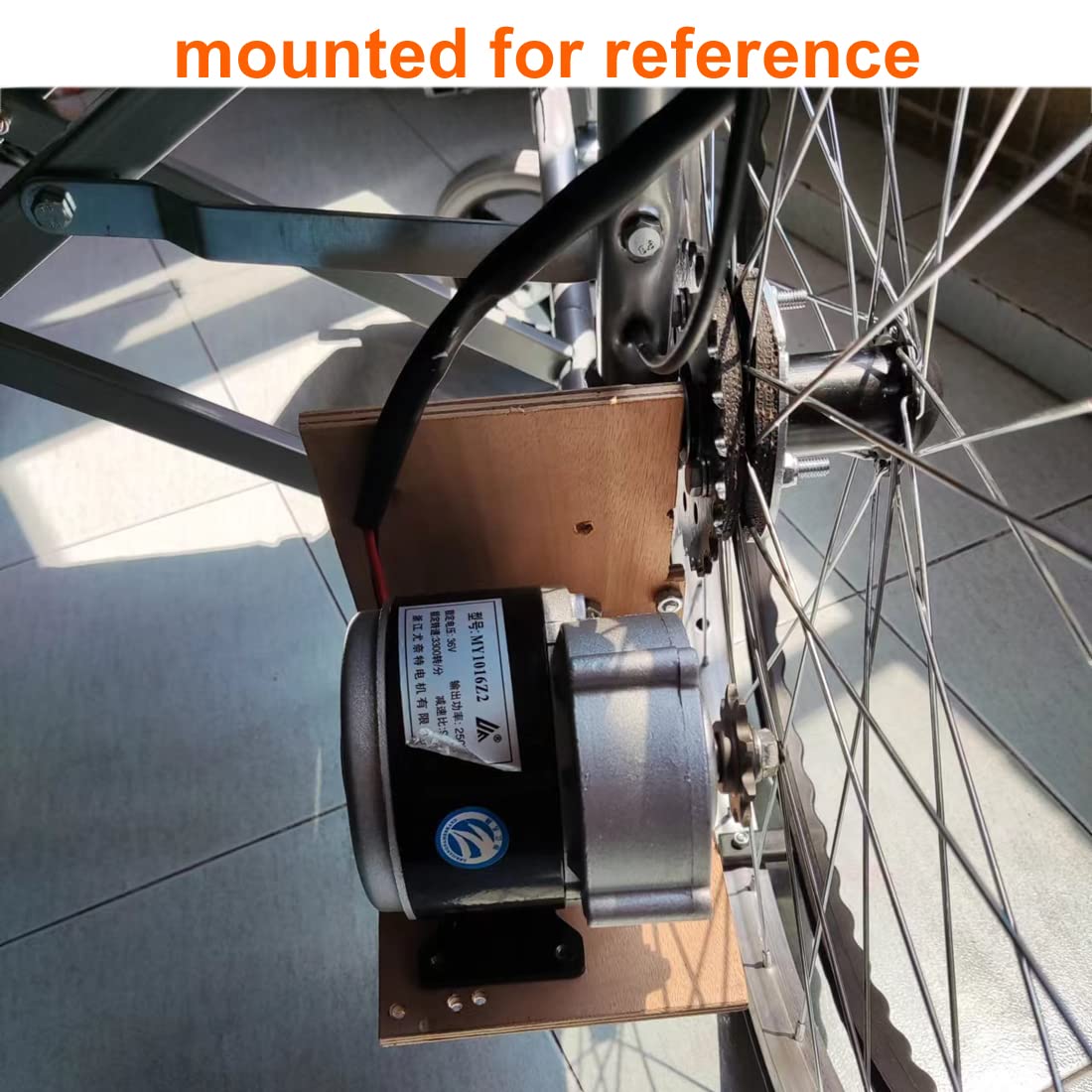 Motor Dual de 24V y 250W, Kit de conversión de accionamiento Izquierdo y Derecho, Controlador de Joystick Manual para Silla de Ruedas eléctrica de radios de 24"