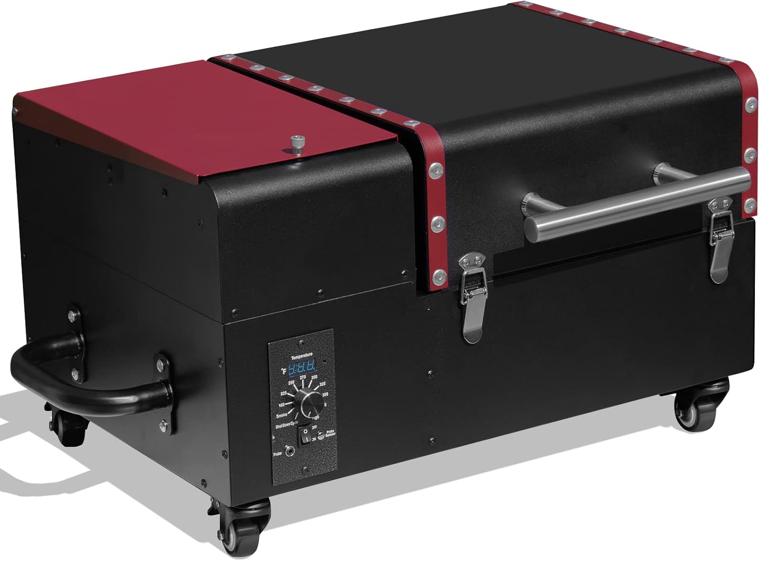 ORALNER Portable Pellet Smoker Grill on Wheels, 8 in 1