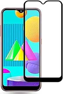 شاشة حماية لاصقة بالكامل من زجاج مقوي بدرجة صلابة 9 ودرجة امالة 2.5 دي 0.33 ملم زهونغ لموبايل جالاكسي M01 أسود