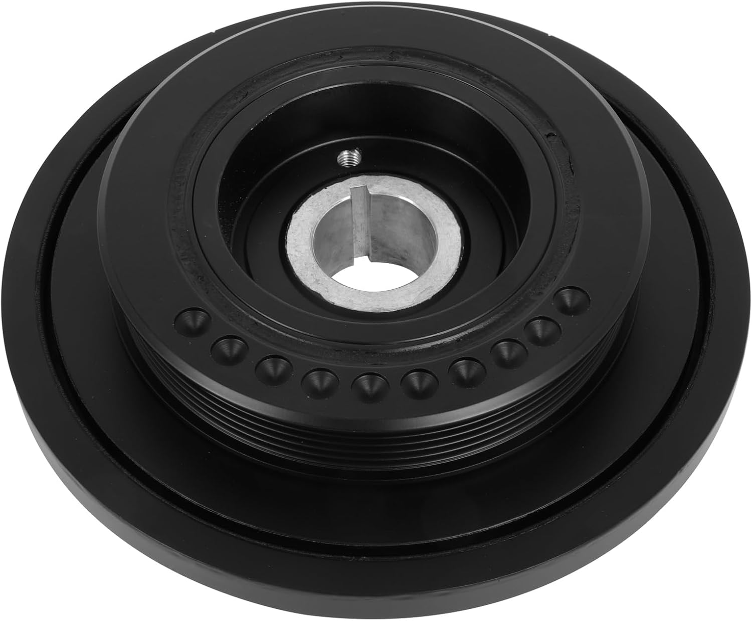 ROADFAR 1340746020 Engine Harmonic Balancer Compatible For 1993-2005 For Lexus GS300 2001-2005 For Lexus IS300 1992-2000 For Lexus SC300 1993-1998 For Toyota For Supra Crankshaft Pulley