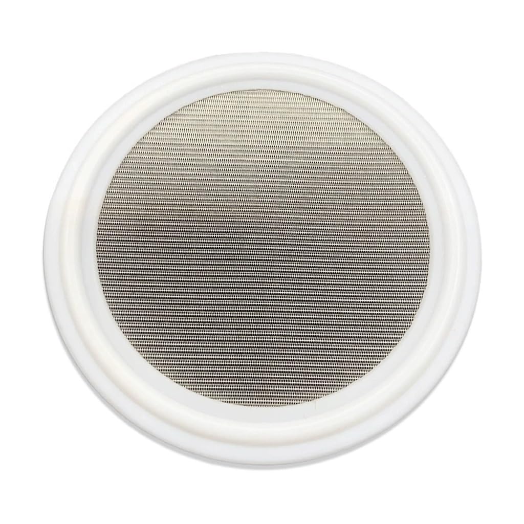 Sanitary PTFE Filter Screen - 304 Stainless Steel - 10-500 Mesh - 1.5" Tri Clamp for Food & Applications(60 Mesh)
