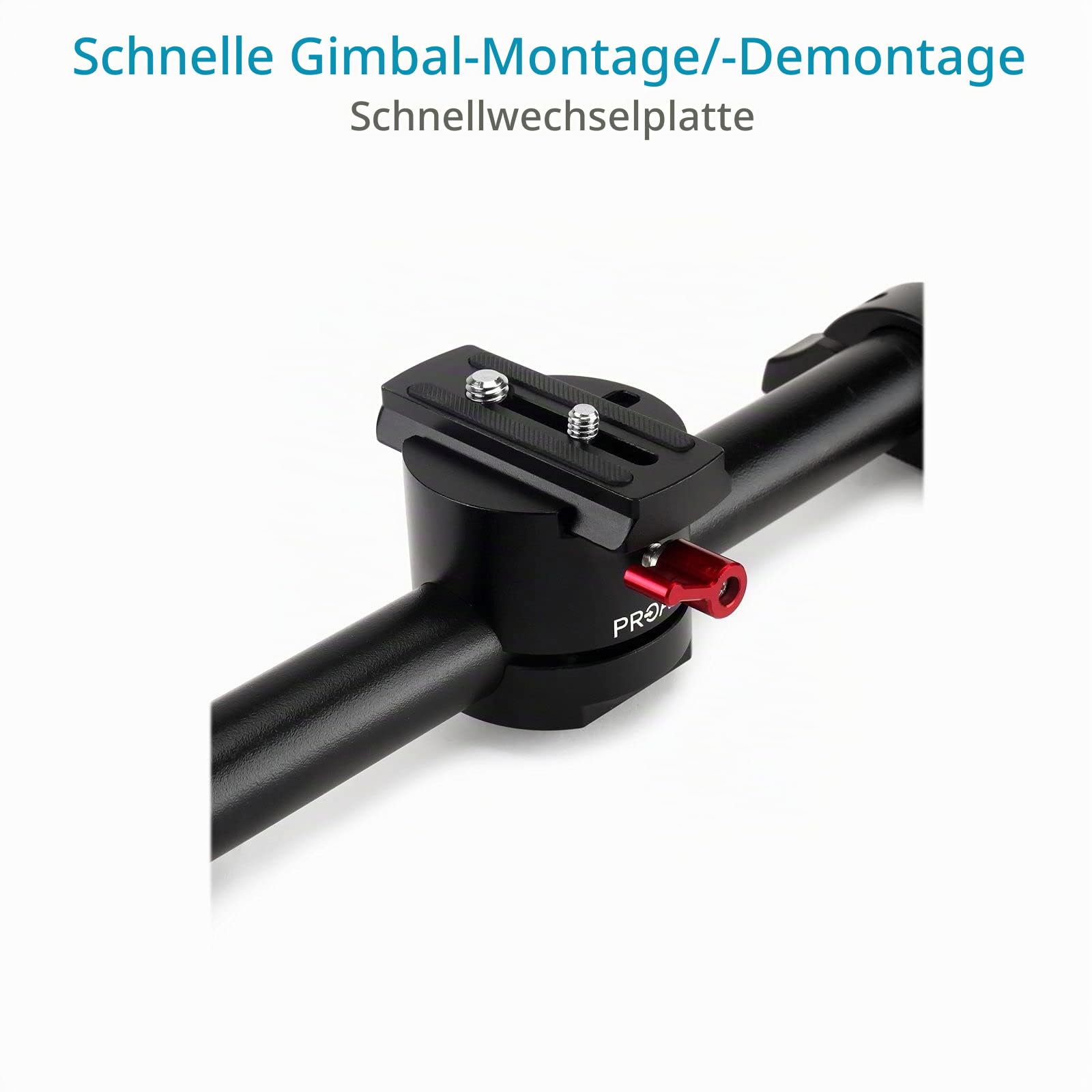 PROAIM Handheld-Sternring für Crane 2, 3S & 3S PRO/S, RS2, RS3, RS3 Pro, 4D Gimbal. Nutzlast bis zu 15 kg. Für Gimbal-Kamerastabilisatoren und Flowline-Rigs (P-STRG-01)