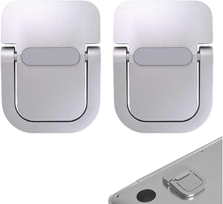 Mini Laptop Stand Riser - Zinc Alloy Laptop Riser | Invisible Aluminum Laptop Stand, Desk Accessories for Computer, Notebook, Laptop, and Tablet Lear-au
