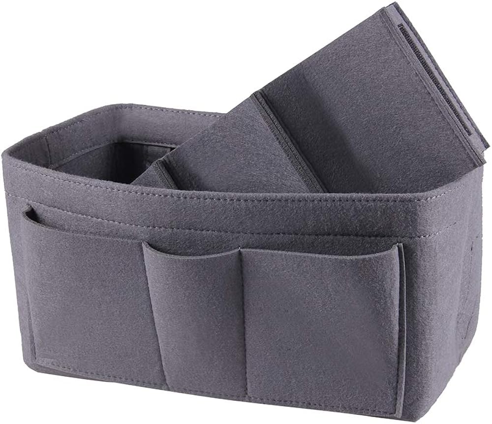 Ming Wei Felt Insert Bag Organizer Bag in Bag for Handbag Purse Organizer …