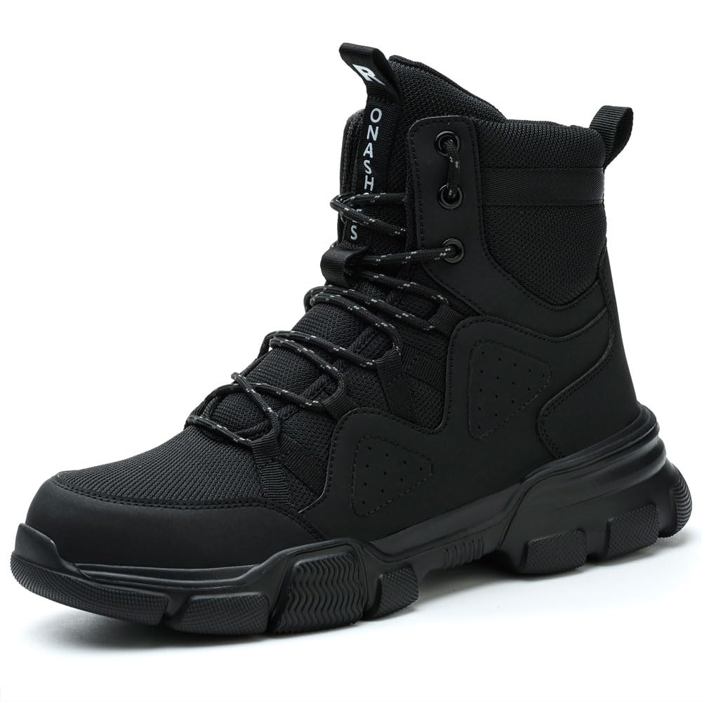 Botas de Seguridad Botas de Trabajo Zapatos de Seguridad Calzado de Seguridad Zapatillas de Seguridad Zapatos de Trabajo Comodos Ultraligeras Transpirables Hombre Mujer