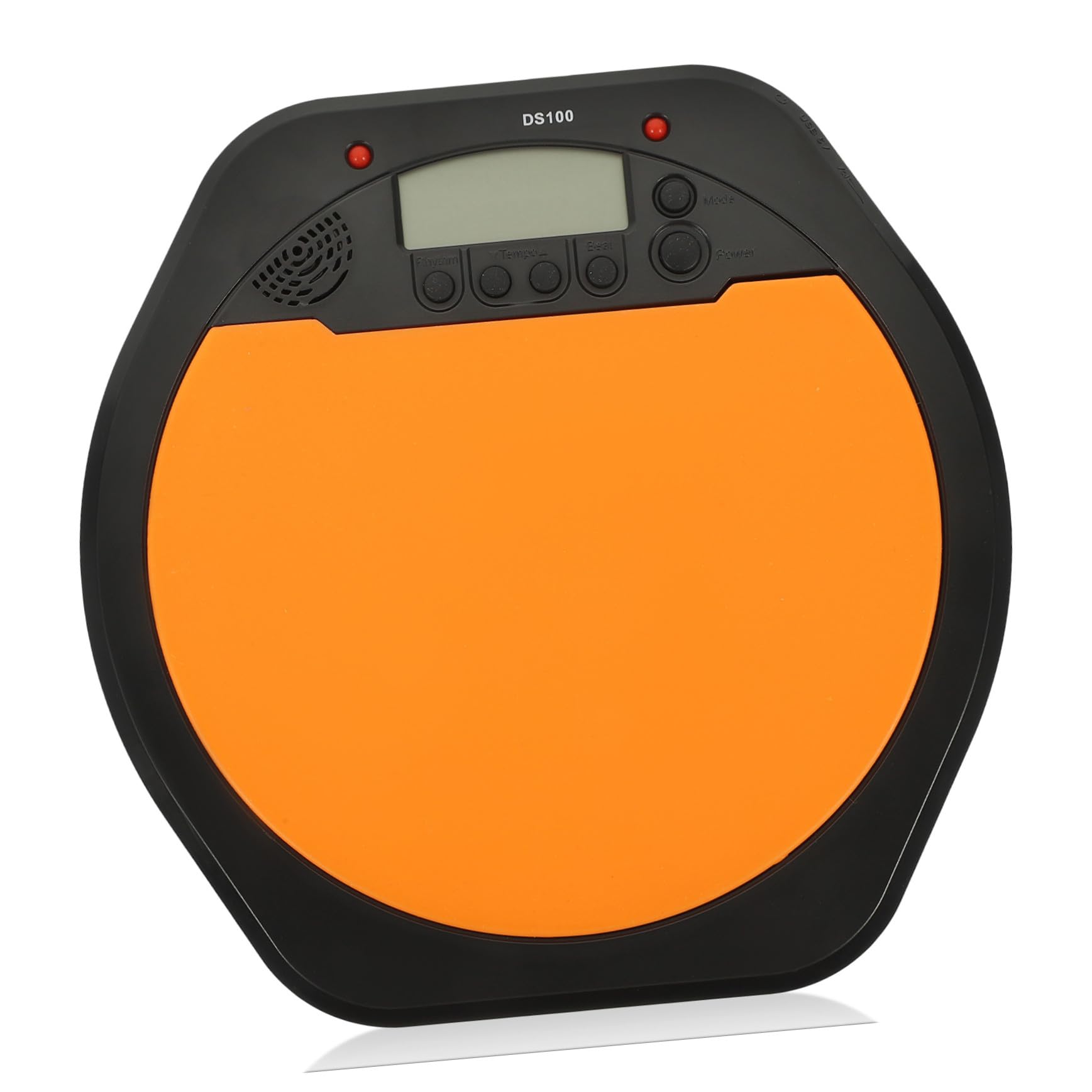 BETOOKY Pad de Práctica de Batería Electrónica Metrónomo Digital y Pantalla Lcd, Resistente Antideslizante, Material Asb y Silicona para Entrenamiento Musical