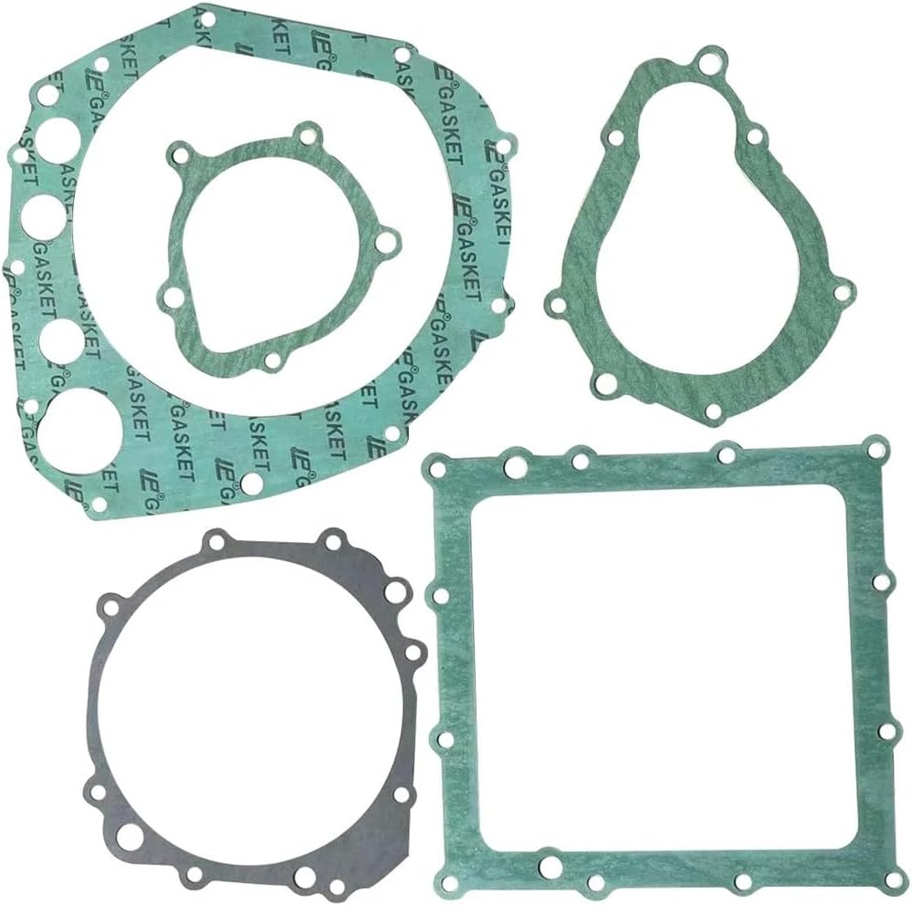 Motorcycle Engine Crankcase Cover Gasket Kits Set for GSXR600 1997-2000 GSXR750 1996-1999(Starter Gasket)