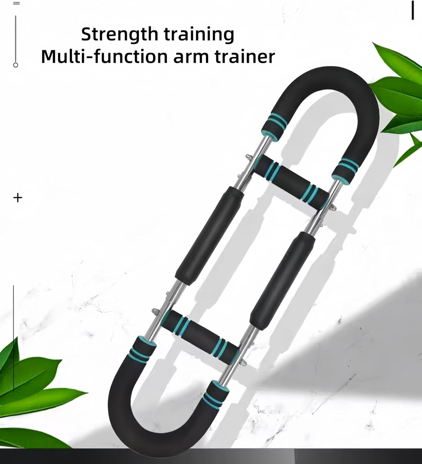 Twister Arm Trainer, Arm Trainer for Man， Adjustable Forearm Strengthener ，Arm Exercise Equipment Chest ，Workout Equipment, Portable Spring Resistance for Home，for Anywhere Fitness(Gray,Strength 30)