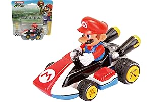 Carrera Pull & Speed Official Licensed Kids Mario Kart Toy Car Pull...