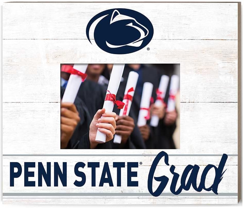 KH Sports Fan Penn State Nittany Lions Team Spirit Grad Frame, One Size, Multi