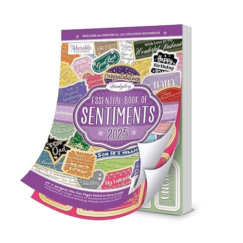 Hunkydory - Libro essenziale dei sentimenti 2025-620 Sentimenti sventati - EBK151