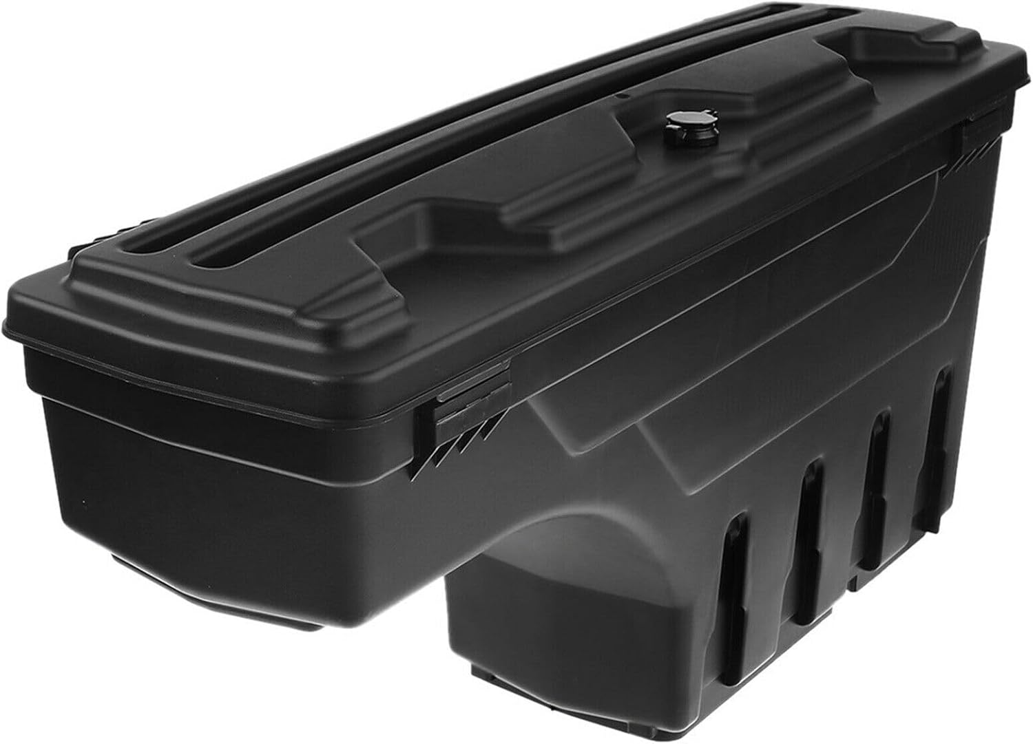 MANCHE Right Side Truck Bed Storage Box Toolbox for Chevy for Silverado 1500 2019-2021,for GMC for Sierra 1500 2019-2021 Plastic,Metal 15.35"-Height 9.06"-Width Black 30.71''-Length with Lock