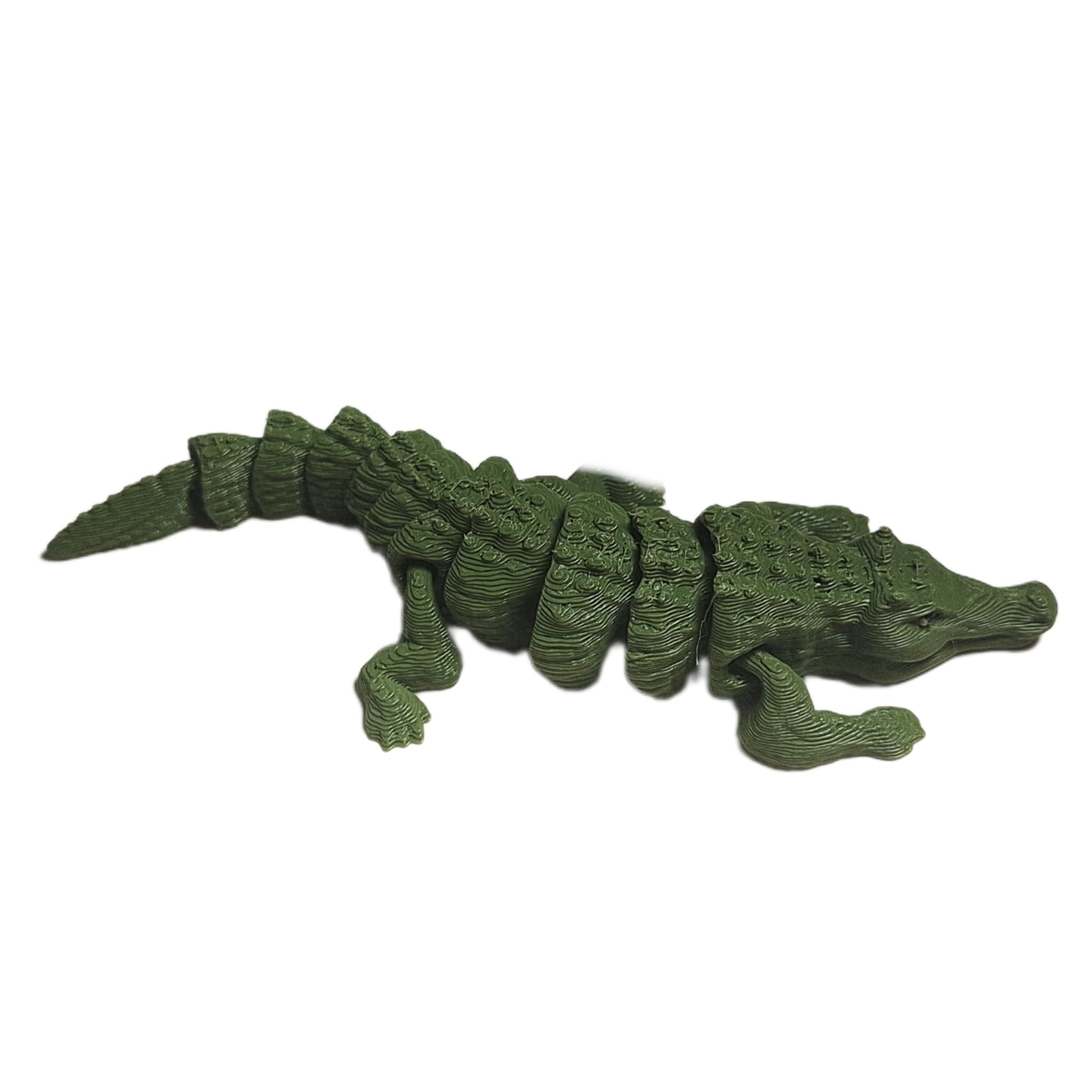 Amazon.com: FlexiMech Crocodile 3D Printed Alligator Flexible