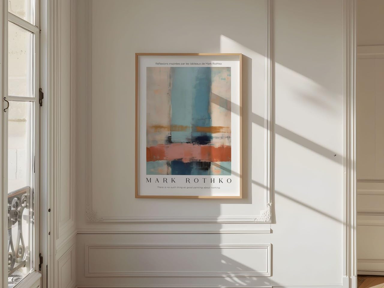 ARTINSPIRIO Mark Rothko - Stampa artistica (solo poster, 70 x 100 cm)