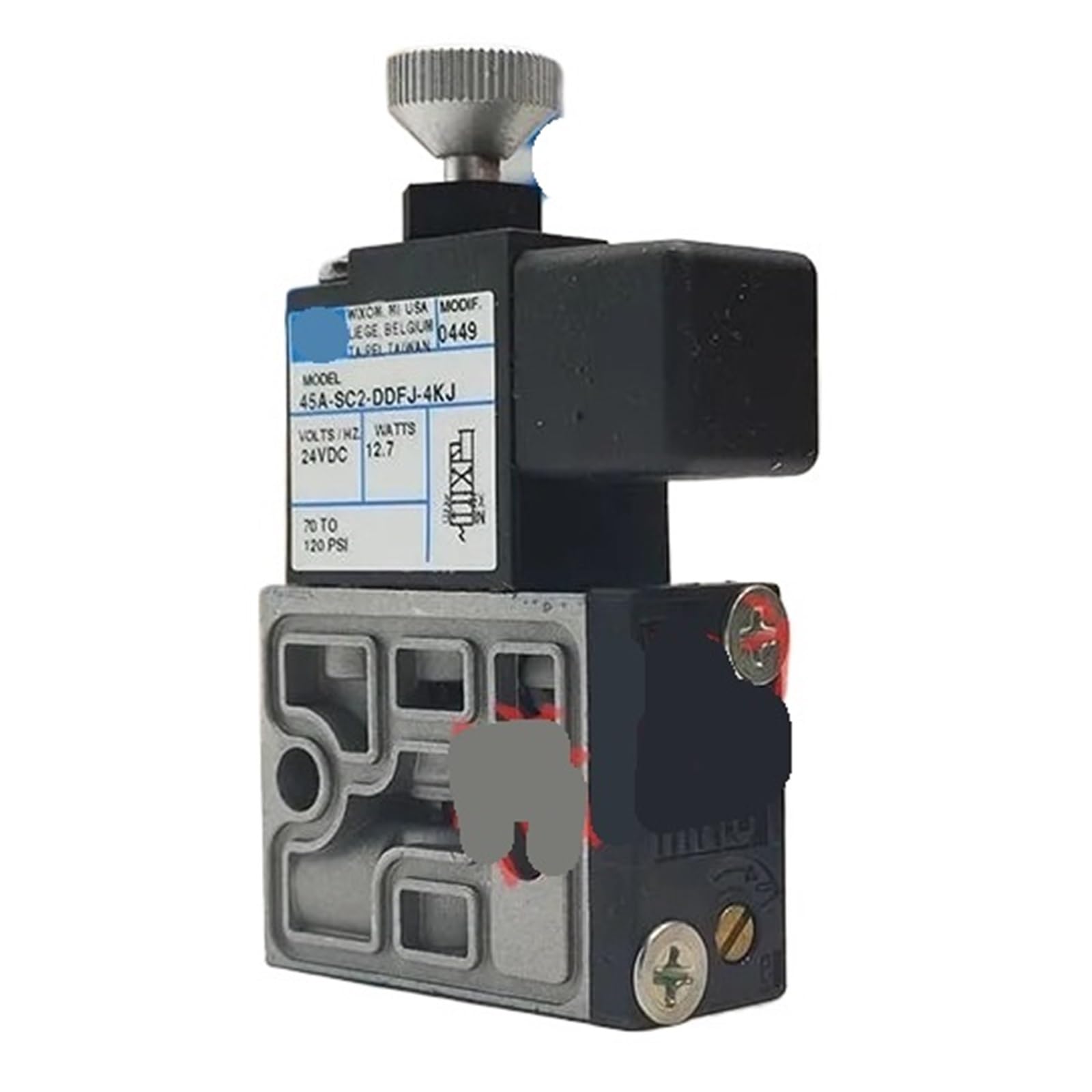ELZNSQQK Solenoid Valve 45A-SC2-DDFJ-4KJ 0449