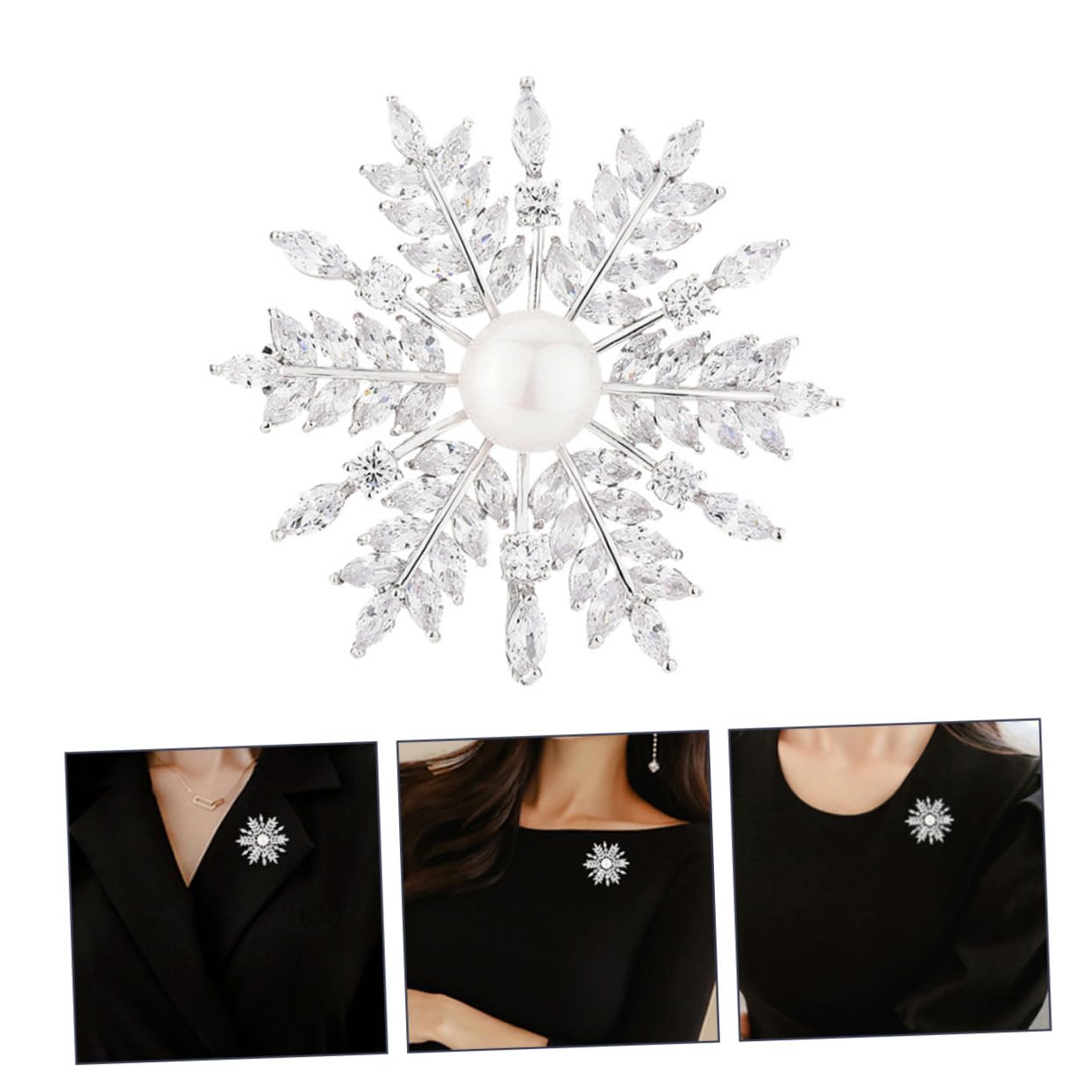BESPORTBLE Spilla per Corsage Decorativo per Abbigliamento Accessorio Versatile per Matrimoni e Speciali Con Pin Robusto