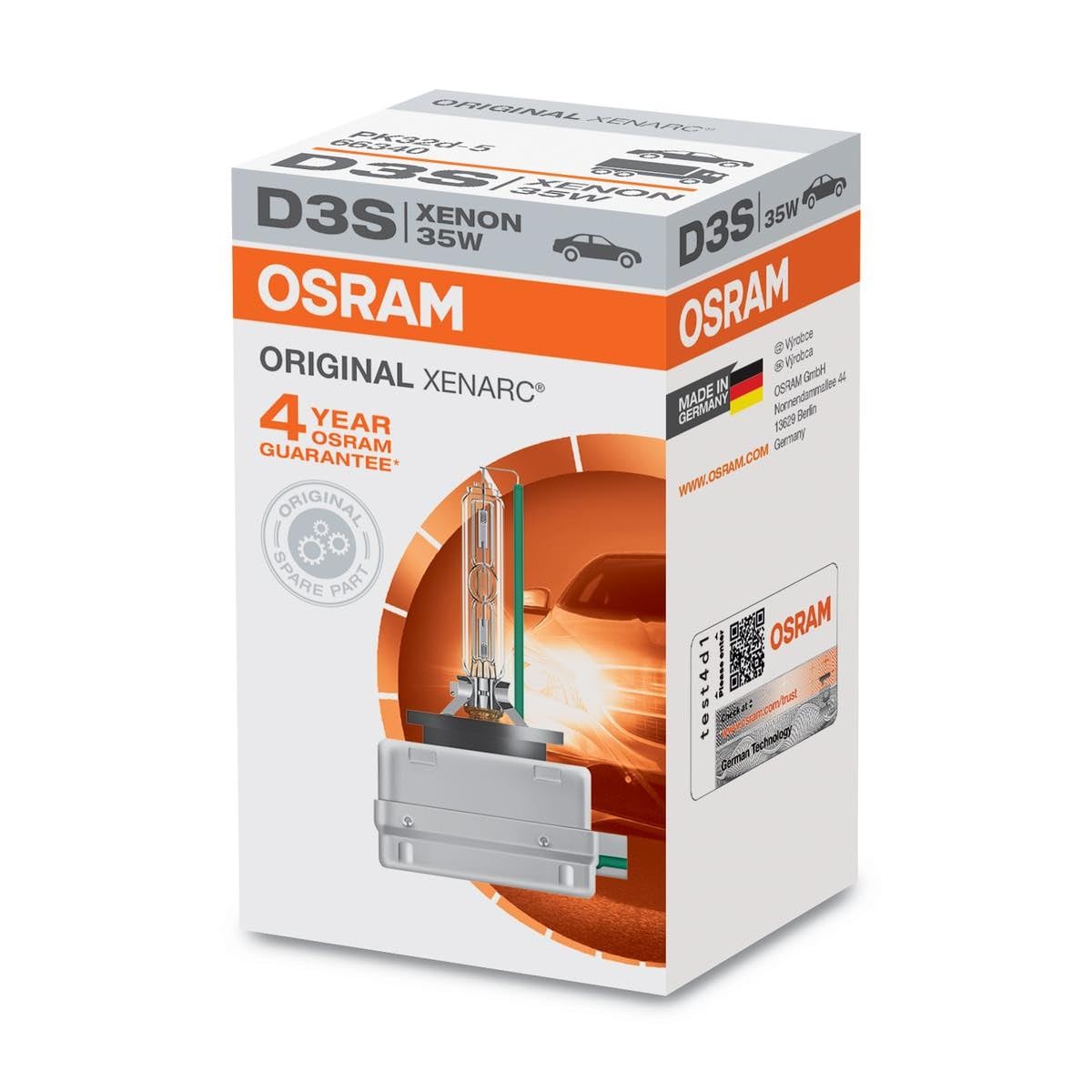 Osram 66340 Lampadina, Faro di profonditα