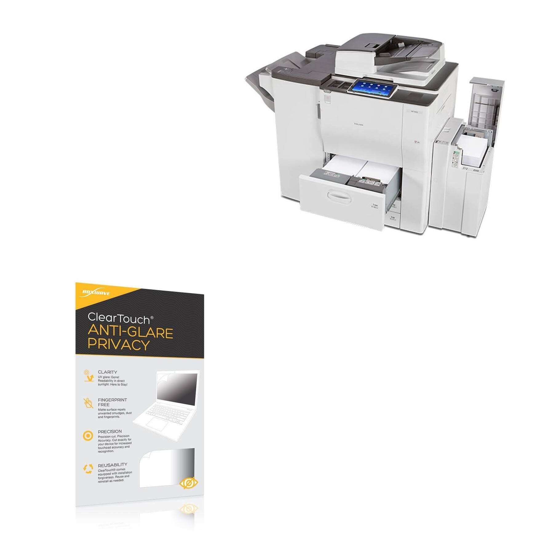 BoxWave Screen Protector Compatible With Ricoh MP 9003 - ClearTouch Anti-Glare Privacy (2-Pack), Privacy Screen Protector Flexible Film Anti-Glare