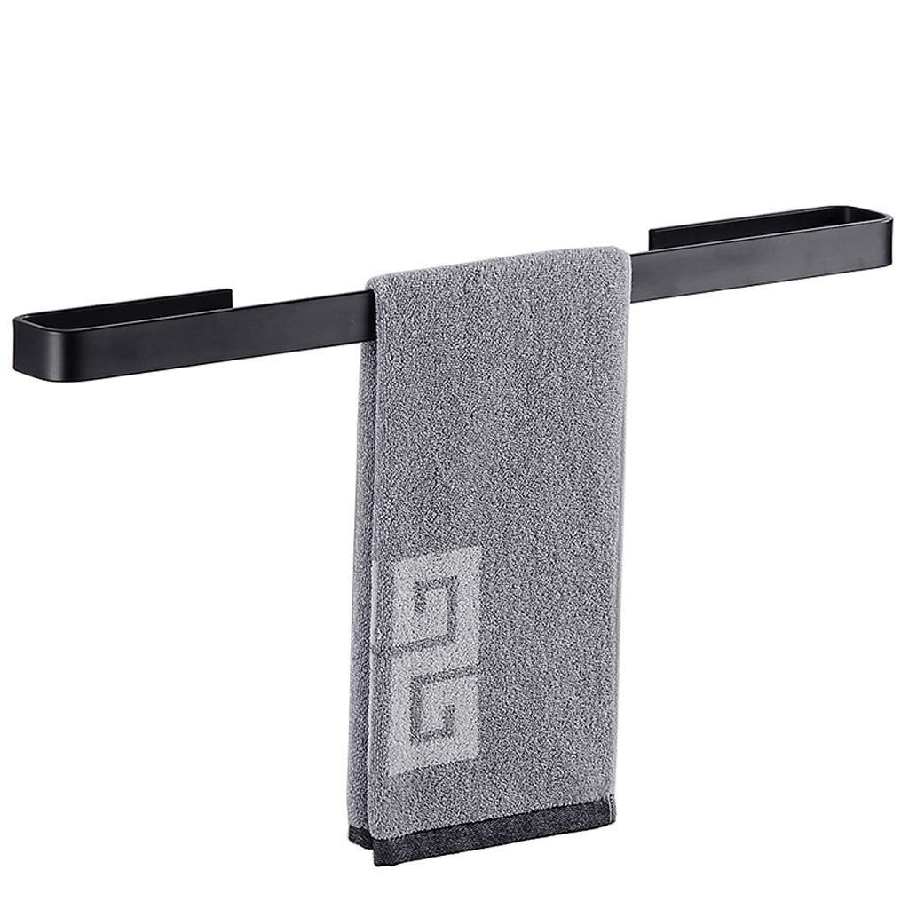 Rack de barre de serviette et porte-rangement mural double usage - 6