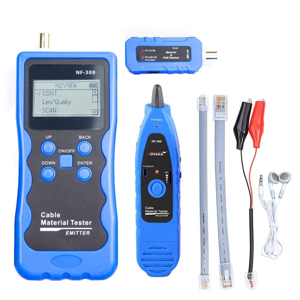 NOYAFA Cable Verifier & Coax Cable Tester with Distance