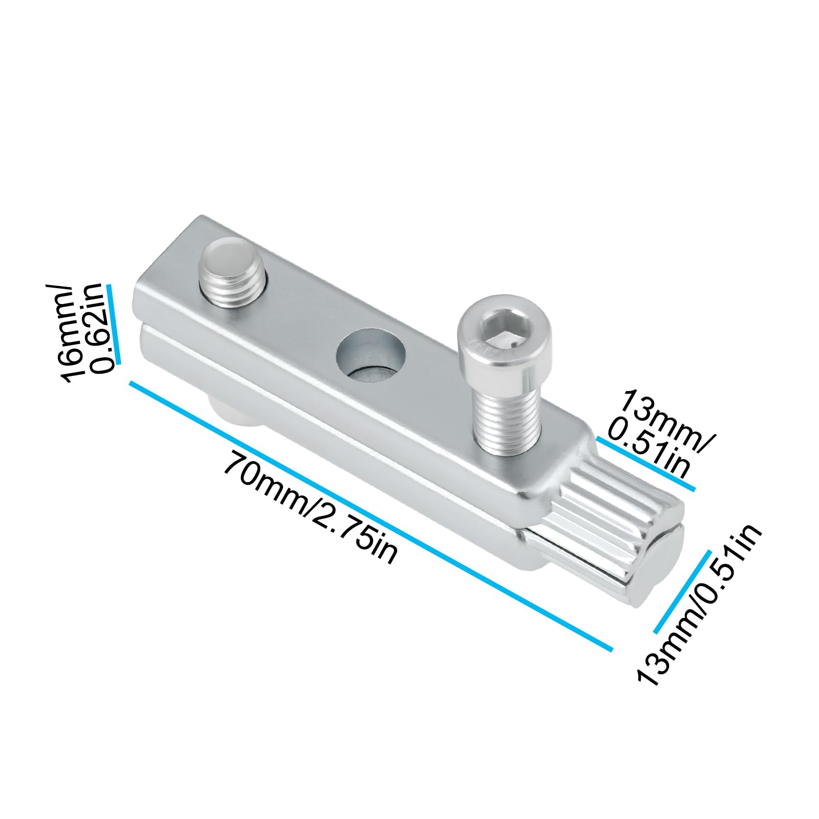 Create idea 2 Kits Stripped Screw Extractor Set including Wrench for 1/2 inch and 3/4 inch Pipes Damaged Screws Broken Bolts Water Pipe Removal - Image 4