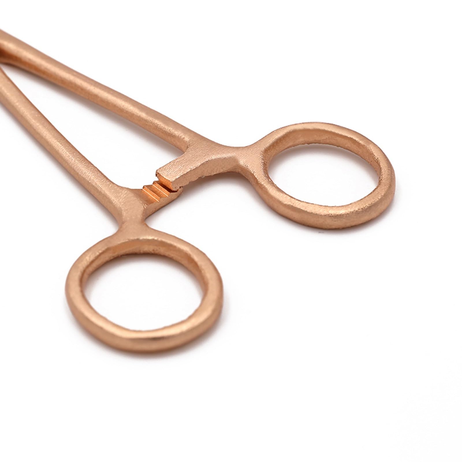WEDO Pinze a becco lungo non scintillanti, pinza a becco lungo, pinza di precisione per carta, pinze in rame berillio non magnetico, resistenza alla corrosione, manici ergonomici e confortevoli,