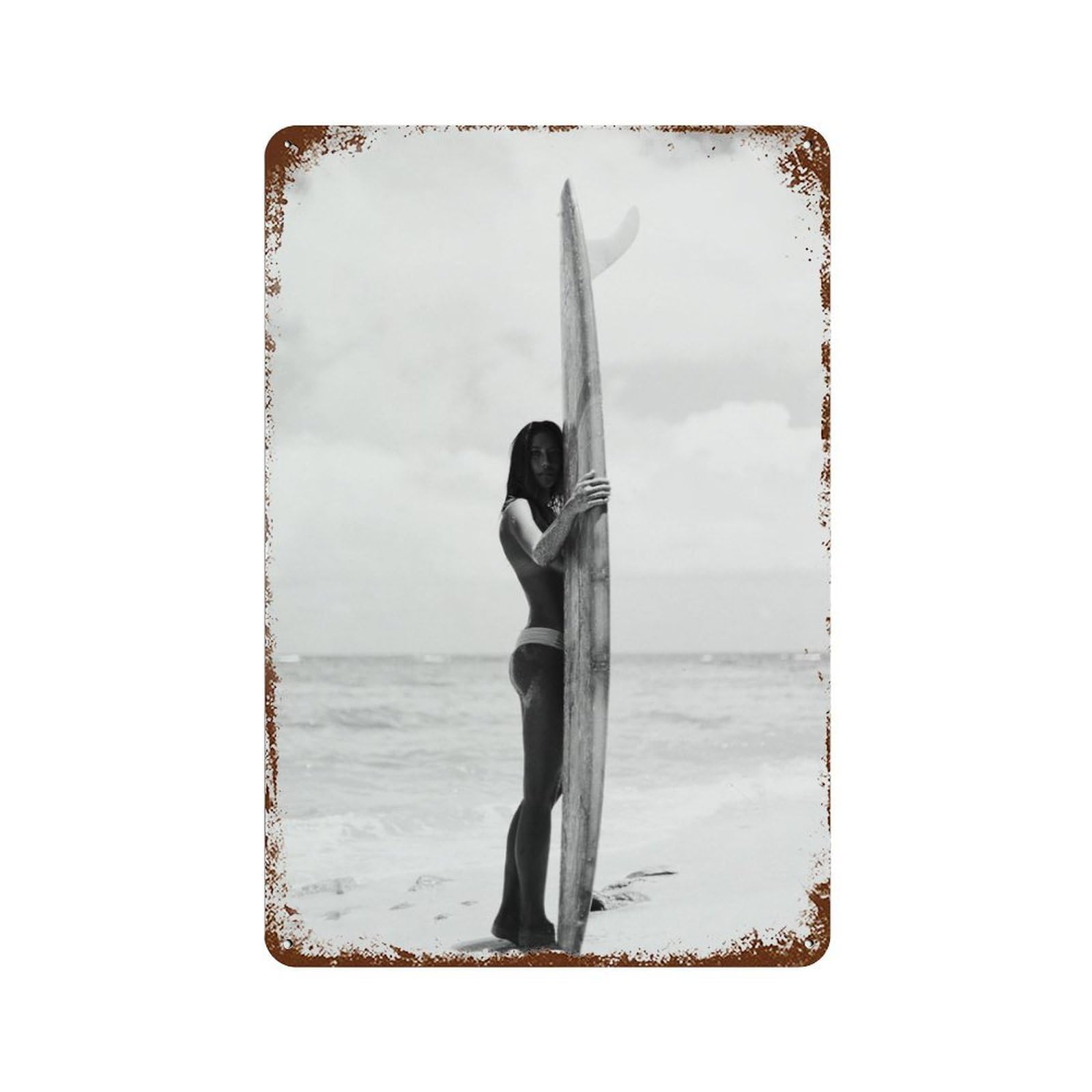 xiaoxiaoshen Vintage Beach Surfer (7) Wall Decor Art Metal Tin Poster Modern Home Decor Art Home Bar Shop Decorations Vintage Sign 30x20cm