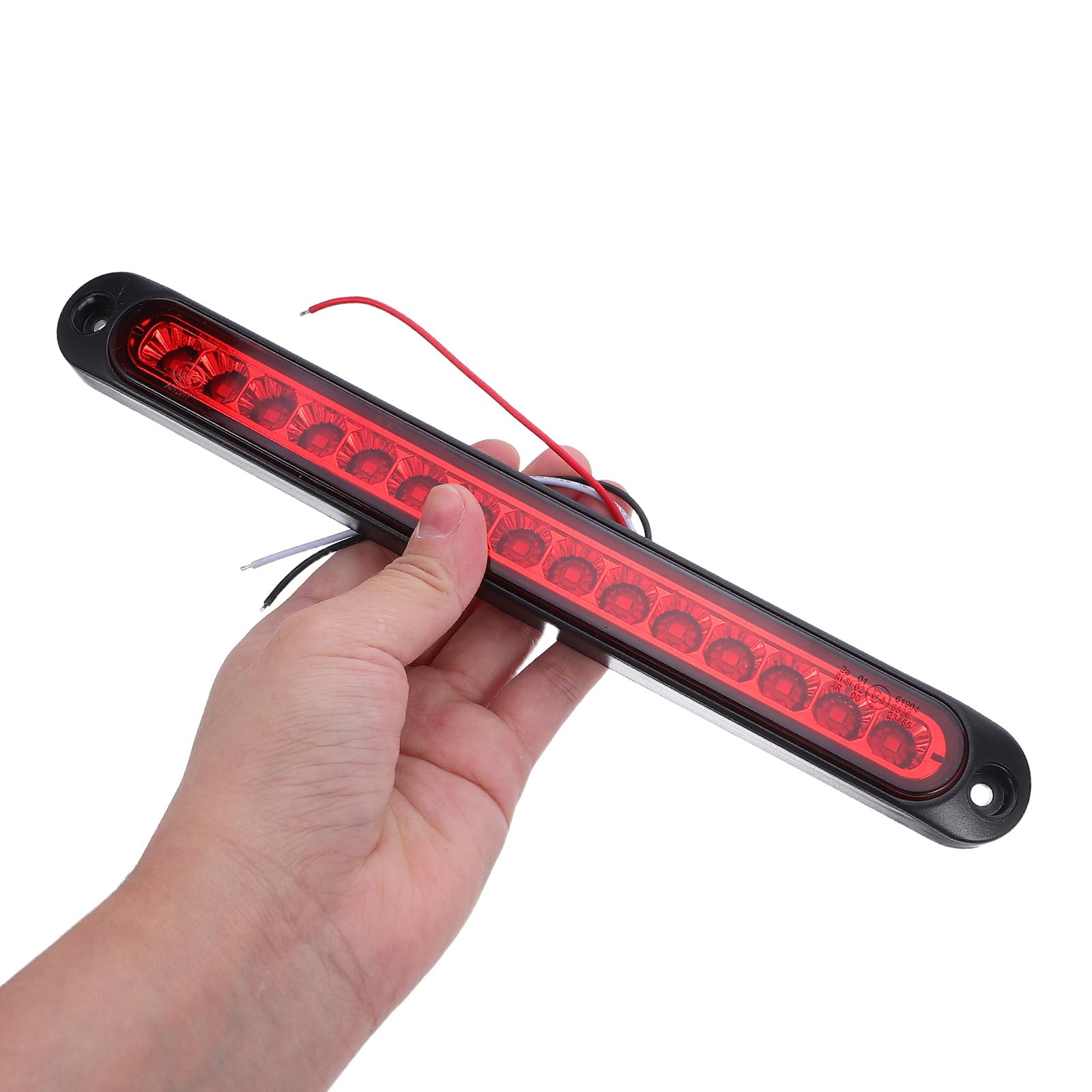 4pezzi Luce Posteriore per Camion LED Kit Luci per Rimorchio Luce di Freno e Retromarcia Luci di Retromarcia per Camion Barca Motoslitta Rimorchio Pick-up Camper